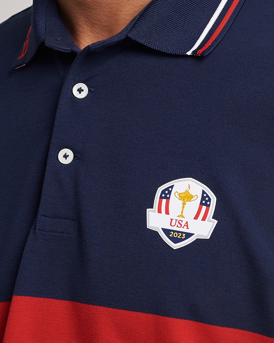 Herr | Pikéer | RLX Ralph Lauren | Ryder Cup Pique Pure White/Multi