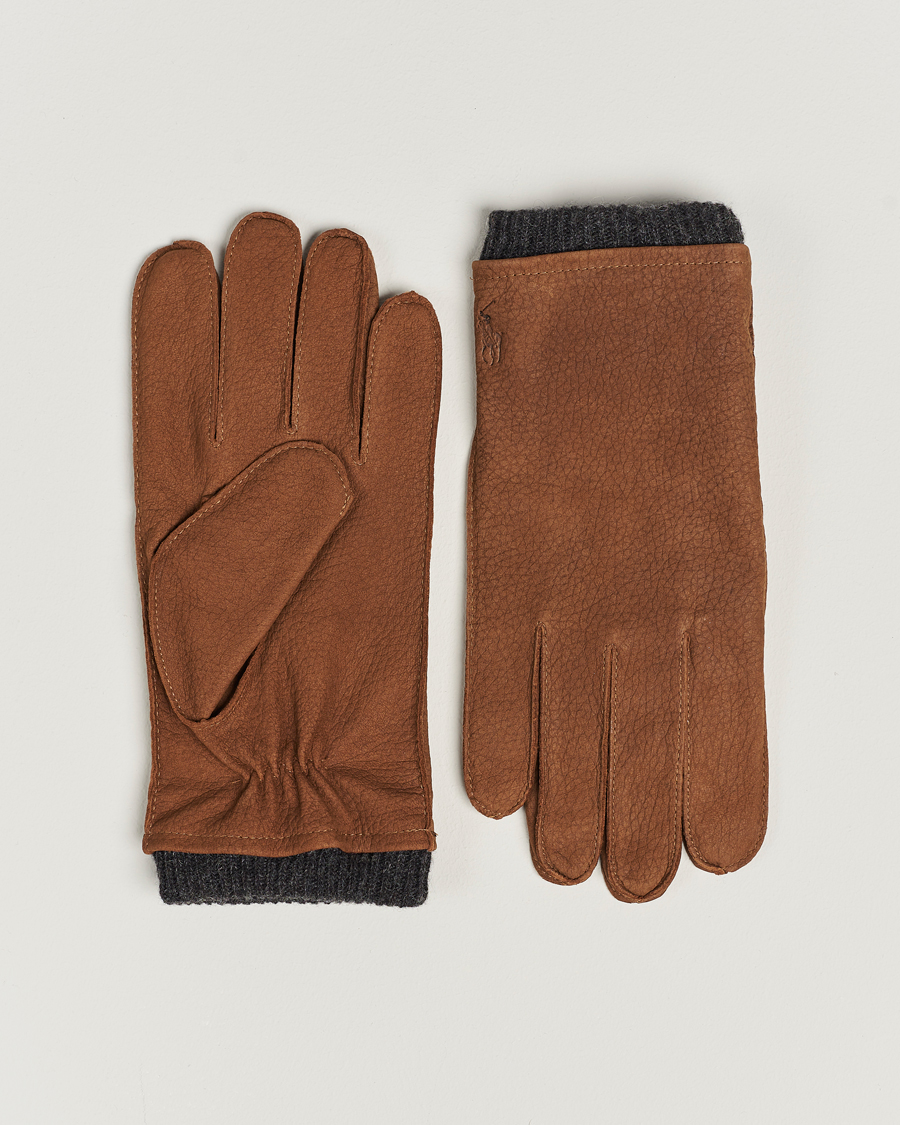 Herr | Polo Ralph Lauren Leather Gloves Tan | Polo Ralph Lauren | Leather Gloves Tan