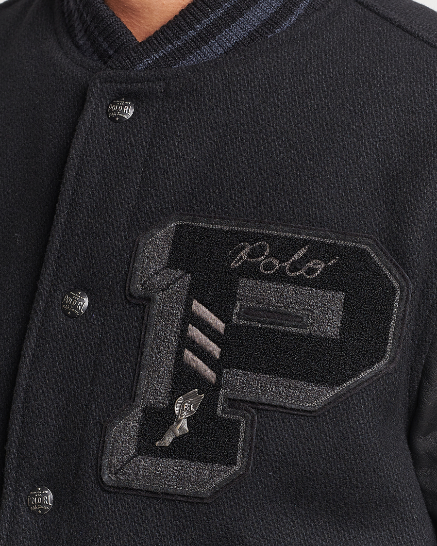 Herr | Jackor | Polo Ralph Lauren | Varsity Lined Bomber Jacket Black