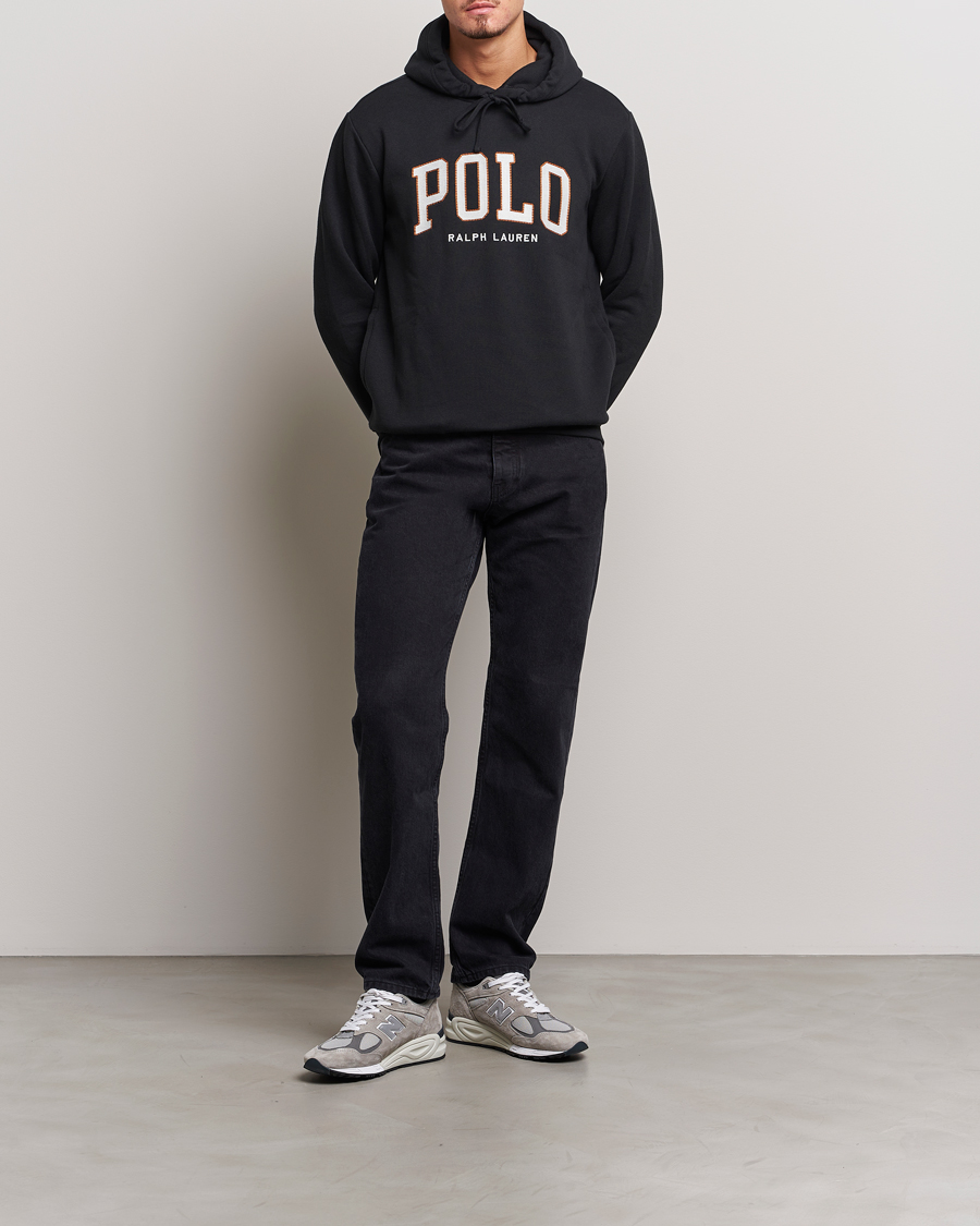 Herr | Tröjor | Polo Ralph Lauren | RL Fleece Logo Hoodie Black
