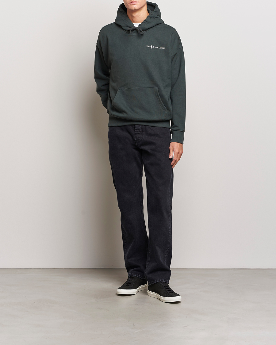 Herr | Tröjor | Polo Ralph Lauren | Logo Hoodie Faded Black