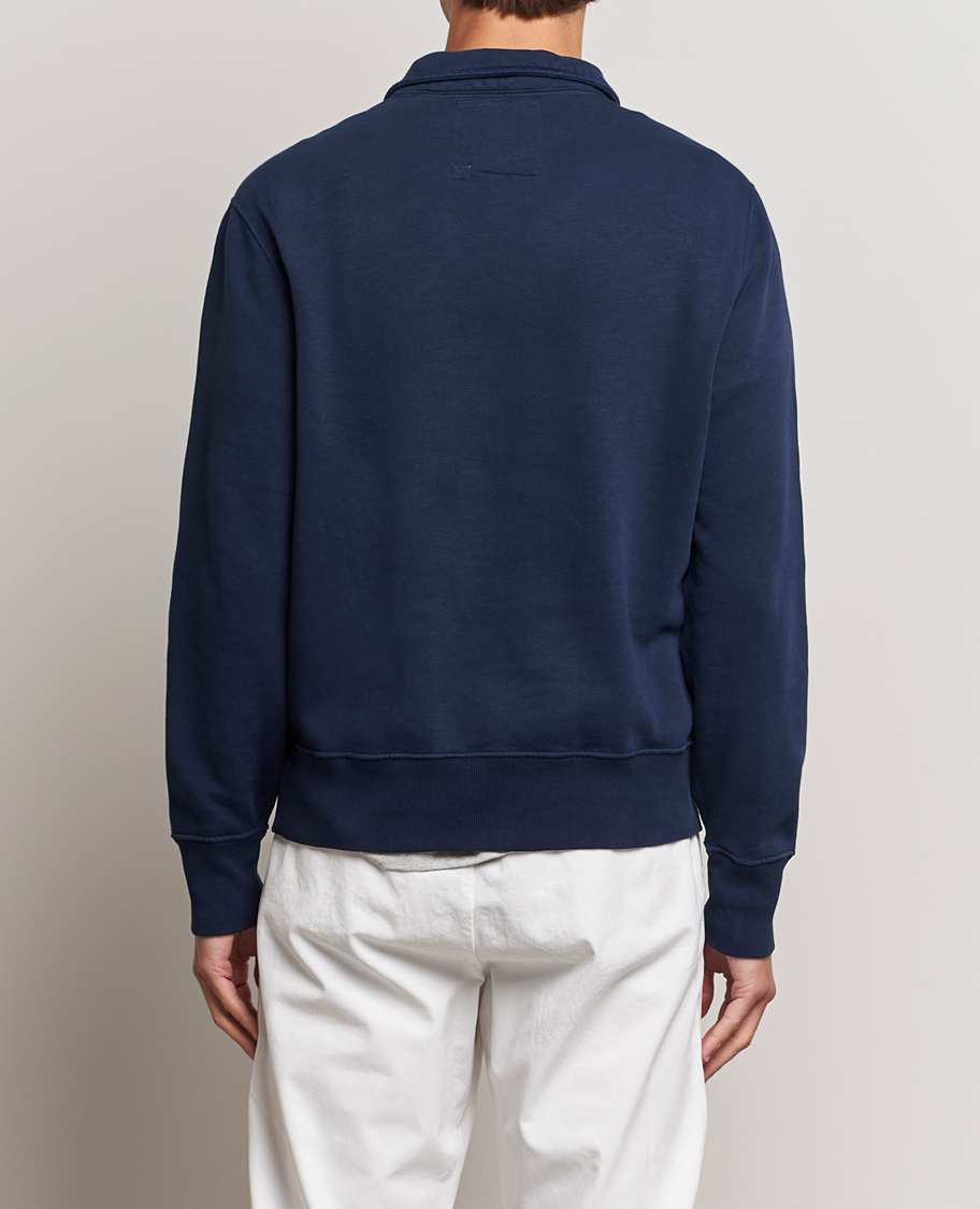 Herr | Tröjor | Polo Ralph Lauren | Logo Cotton Half Zip Cruise Navy