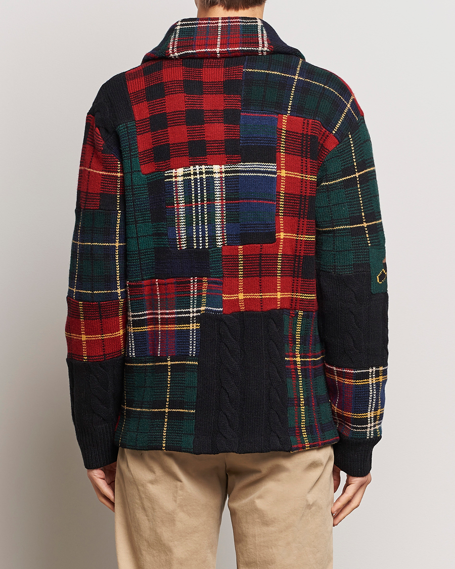 Herr | Tröjor | Polo Ralph Lauren | Wool Patchwork Cardigan Multi