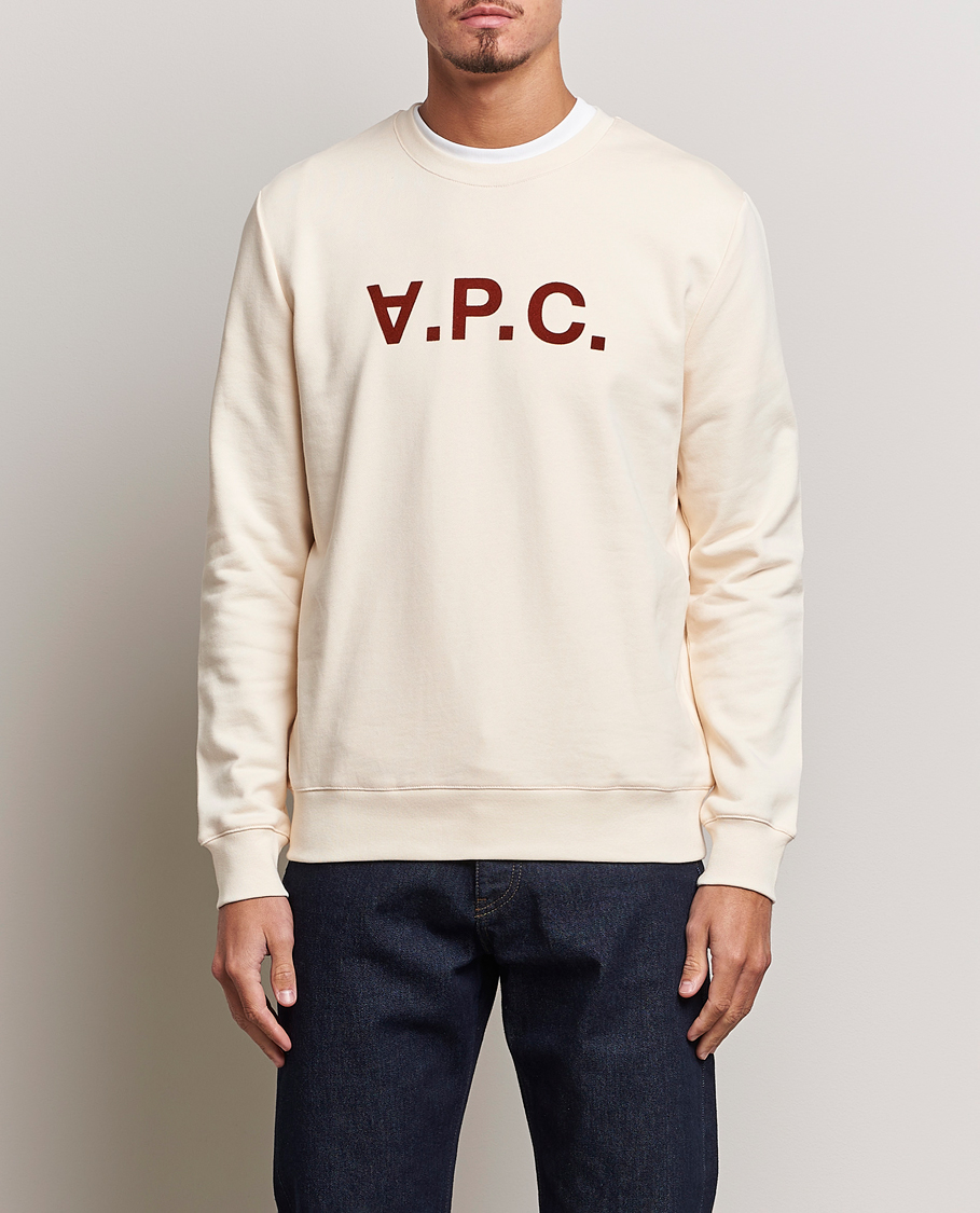 Herr | A.P.C. | A.P.C. | VPC Swatshirt Off White