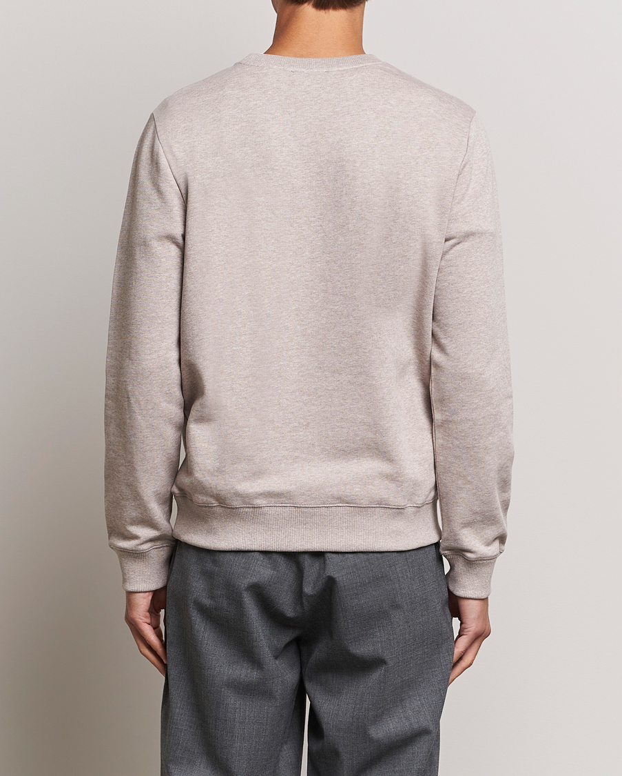 Herr | Tröjor | A.P.C. | Item Crew Neck Sweatshirt Beige Chine
