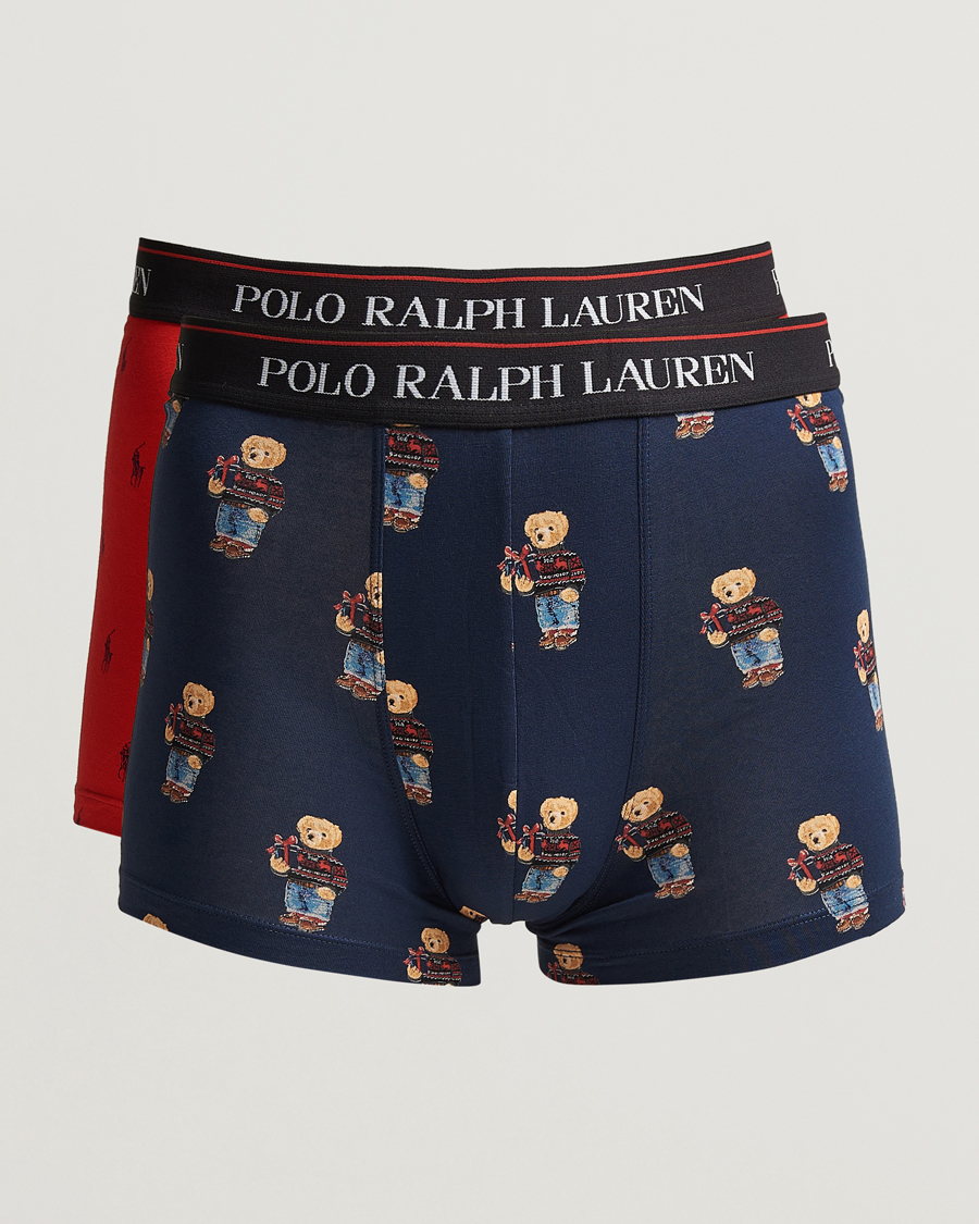 Herr | Underkläder | Polo Ralph Lauren | 2-Pack Holiday Gift Box Set Trunk Red/Navy