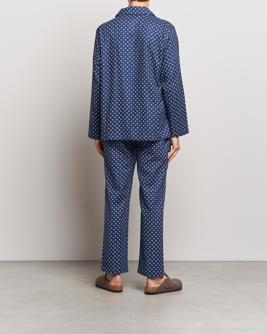 Herr | Pyjamas & Morgonrockar | Polo Ralph Lauren | Flannel Paisley Pyjama Set Navy