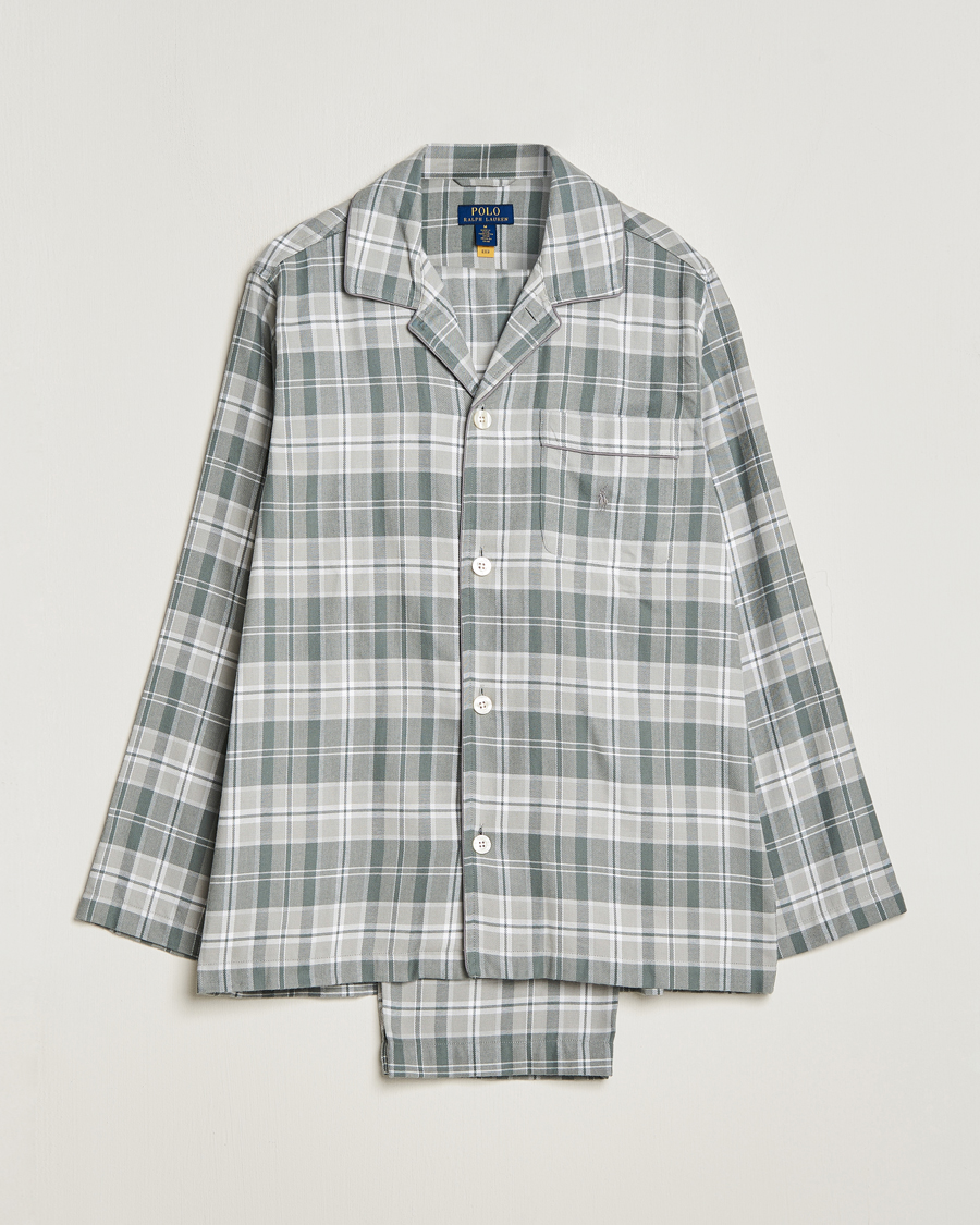 Herr |  | Polo Ralph Lauren | Flannel Checked Pyjama Set Grey