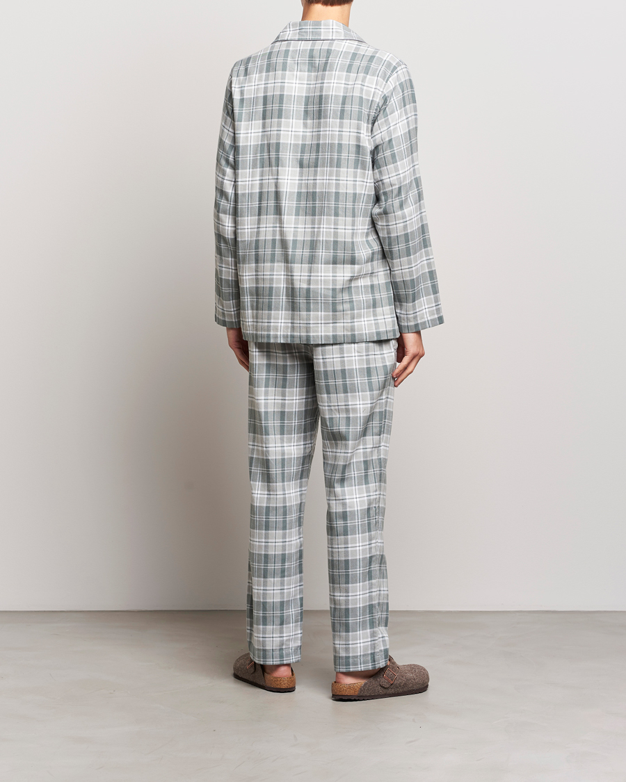 Herr | Pyjamas | Polo Ralph Lauren | Flannel Checked Pyjama Set Grey
