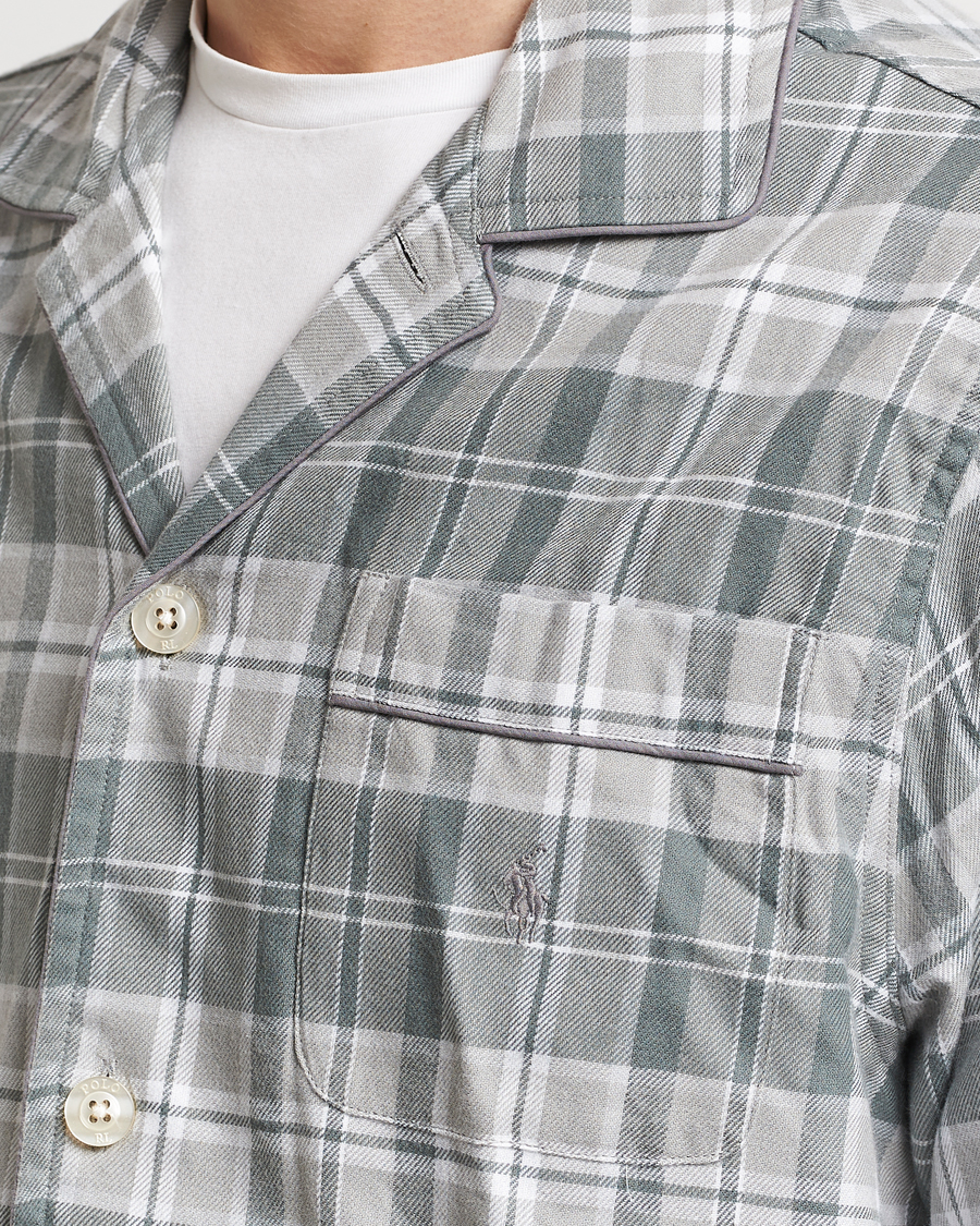 Herr | Pyjamas & Morgonrockar | Polo Ralph Lauren | Flannel Checked Pyjama Set Grey