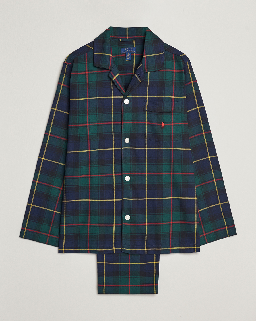 Herr | Pyjamas & Morgonrockar | Polo Ralph Lauren | Flannel Checked Pyjama Set Tartan
