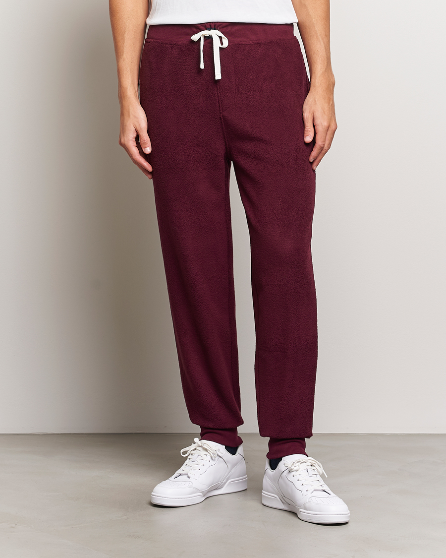 Herr | Mjukisbyxor | Polo Ralph Lauren | Recycled Fleece Lightweight Jogger Harvard Wine