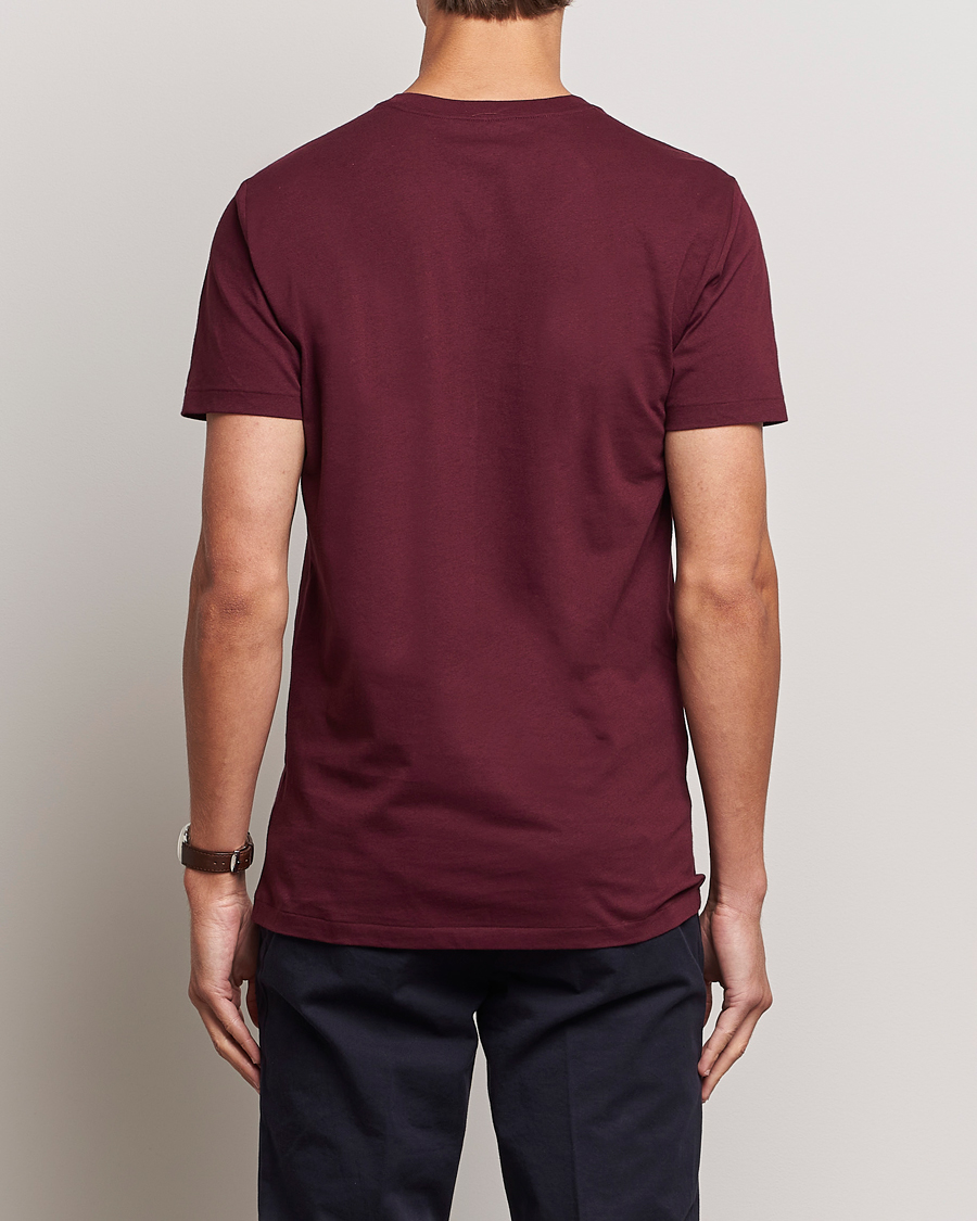 Herr | T-Shirts | Polo Ralph Lauren | 3-Pack Crew Neck T-Shirt Wine/Green/Purple