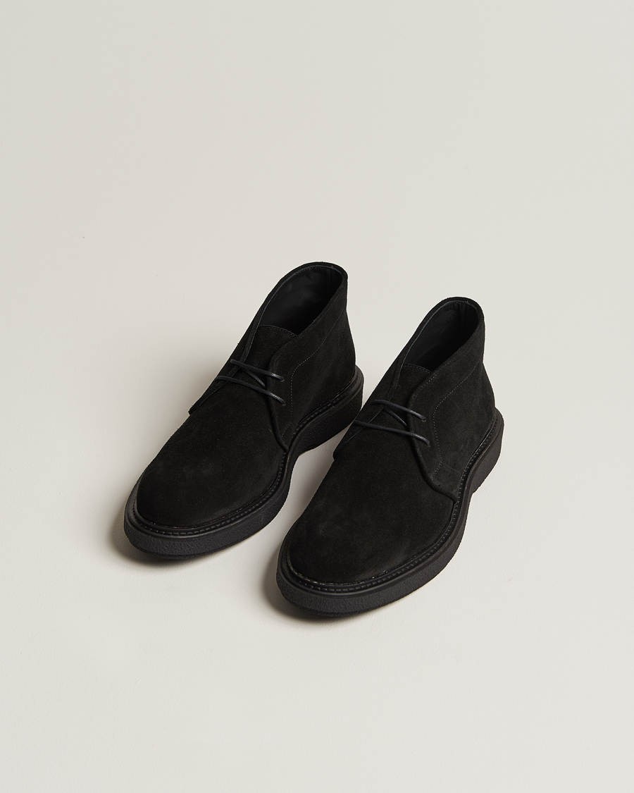 Herr | Chukka Boots | Paul Smith | Vessy Suede Chukka Boot Black