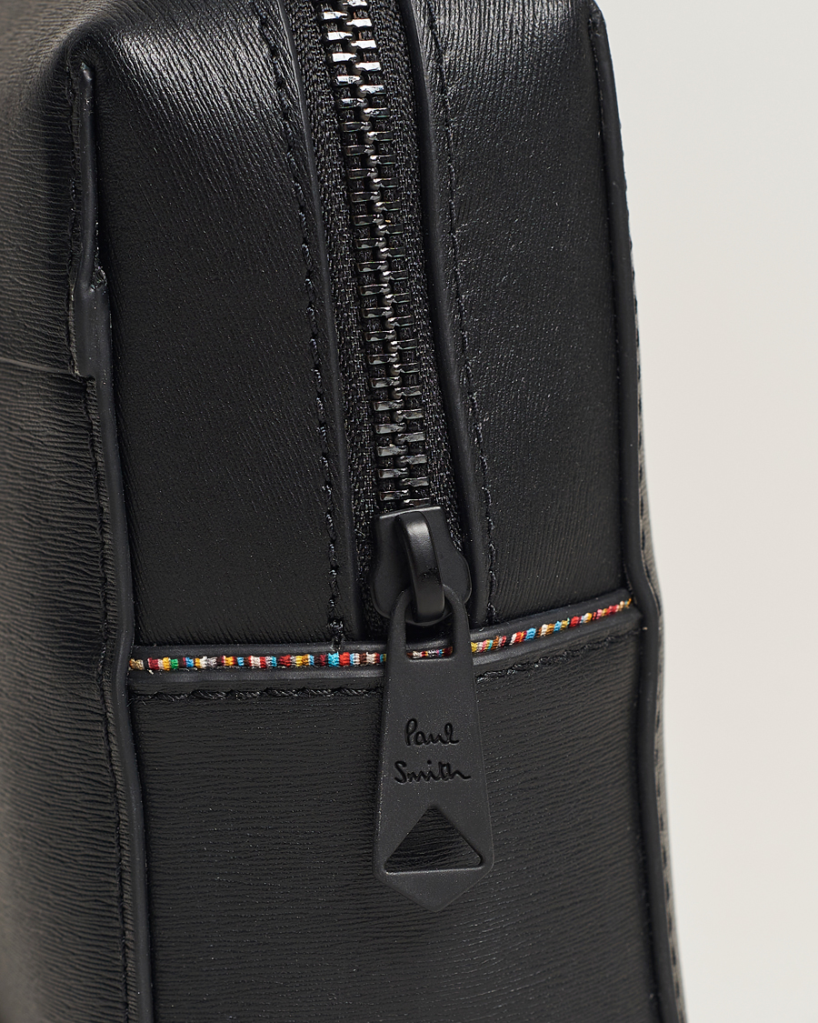 Herr | Paul Smith Leather Washbag Black | Paul Smith | Leather Washbag Black