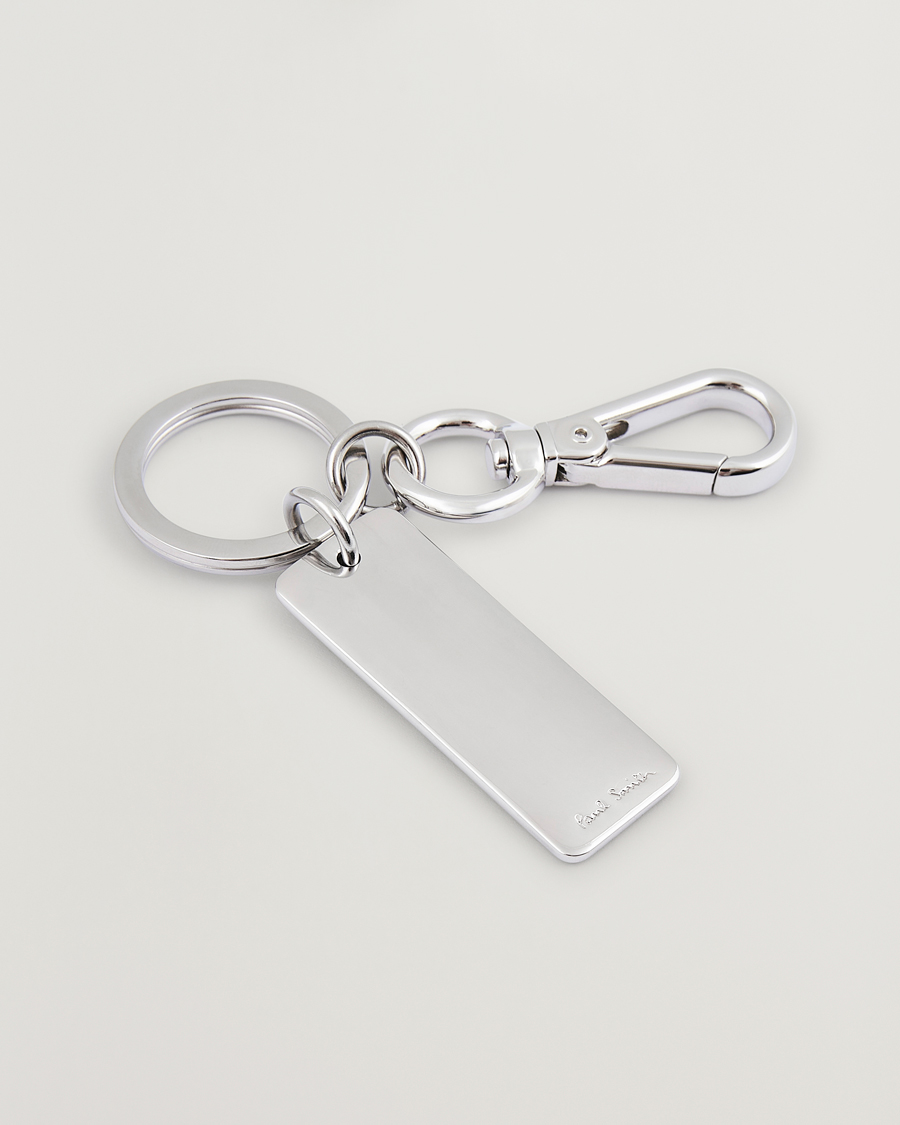 Herr |  | Paul Smith | Signature Stripe Keyring Silver