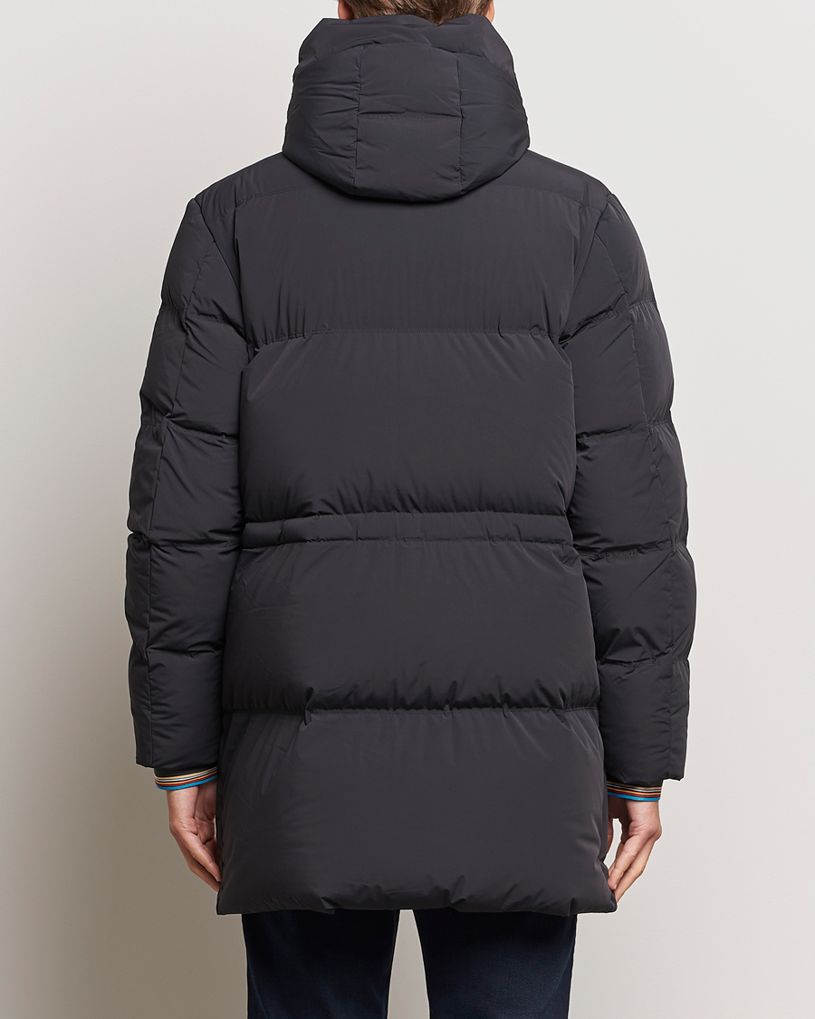 Herr | Jackor | Paul Smith | Hooded Down Coat Black