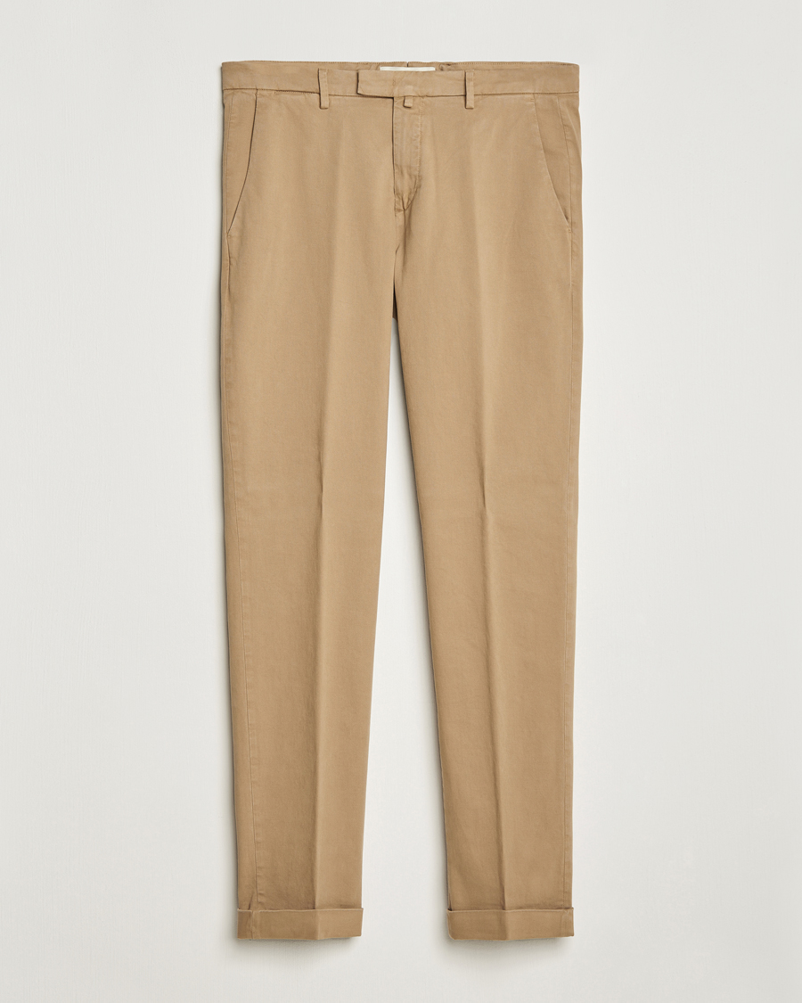 Herr | Briglia 1949 | Briglia 1949 | Slim Fit Cotton Stretch Chino Beige
