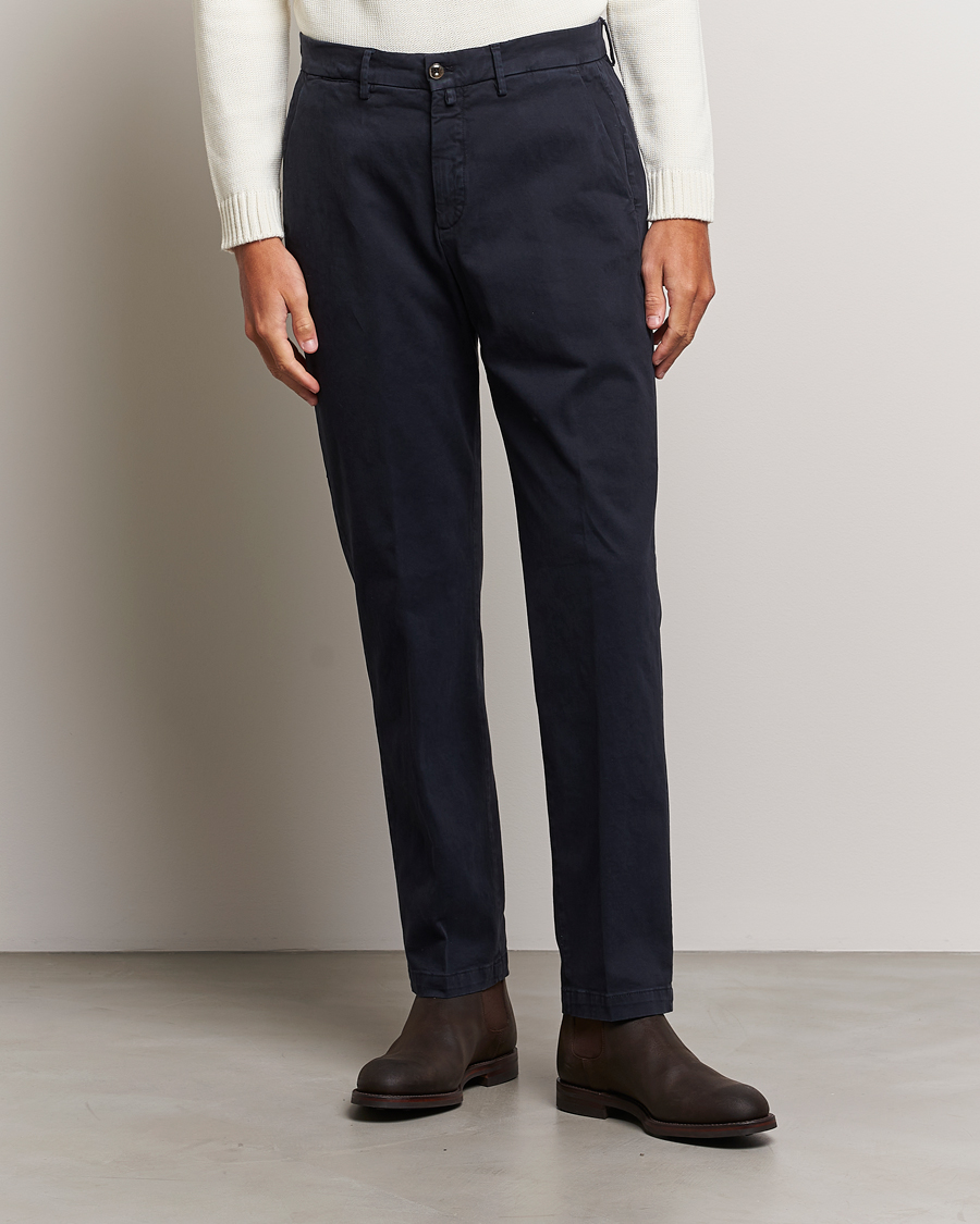 Herr | | Briglia 1949 | Soho Tailored Easy Fit Chino Navy