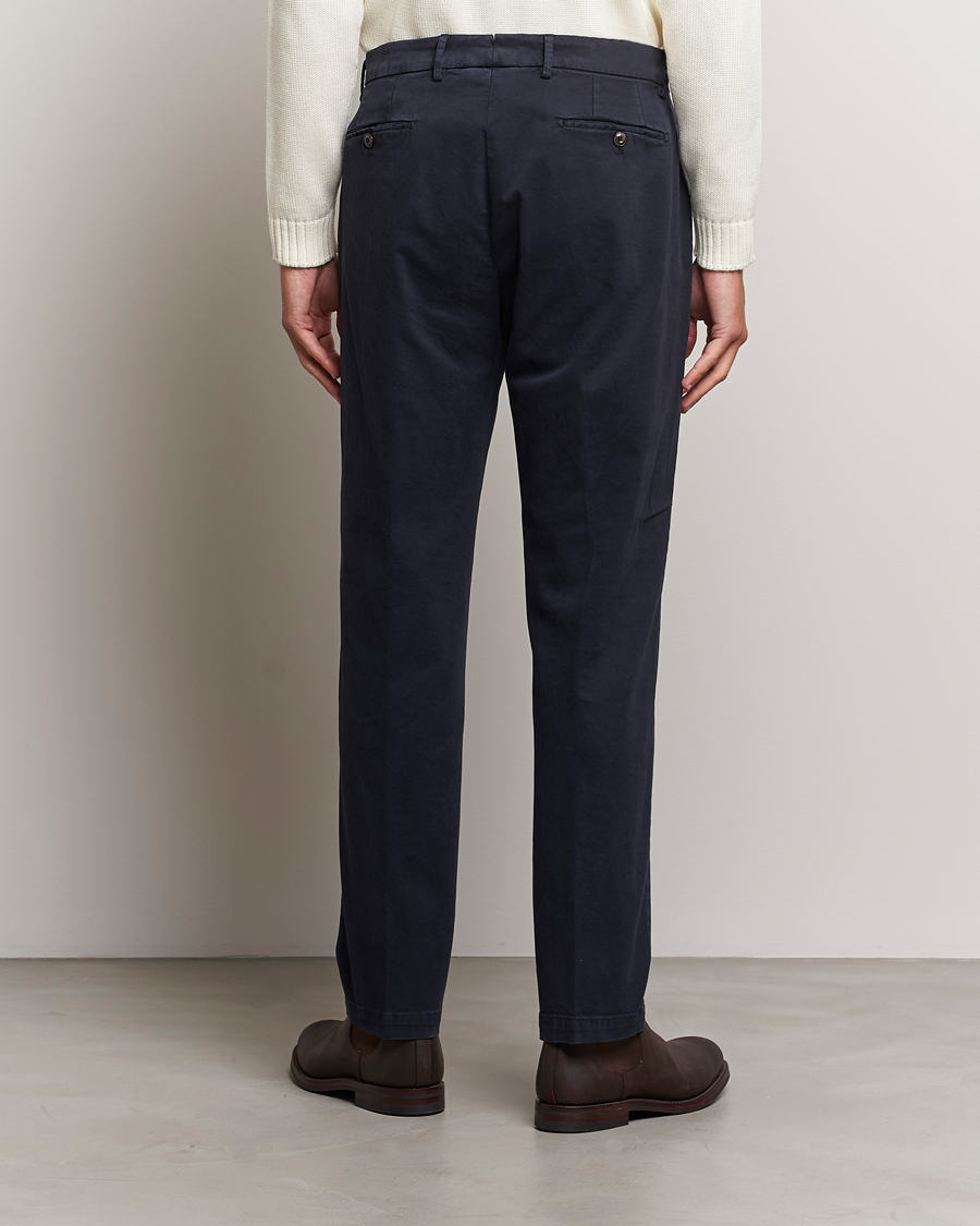 Herr | Byxor | Briglia 1949 | Soho Tailored Easy Fit Chino Navy