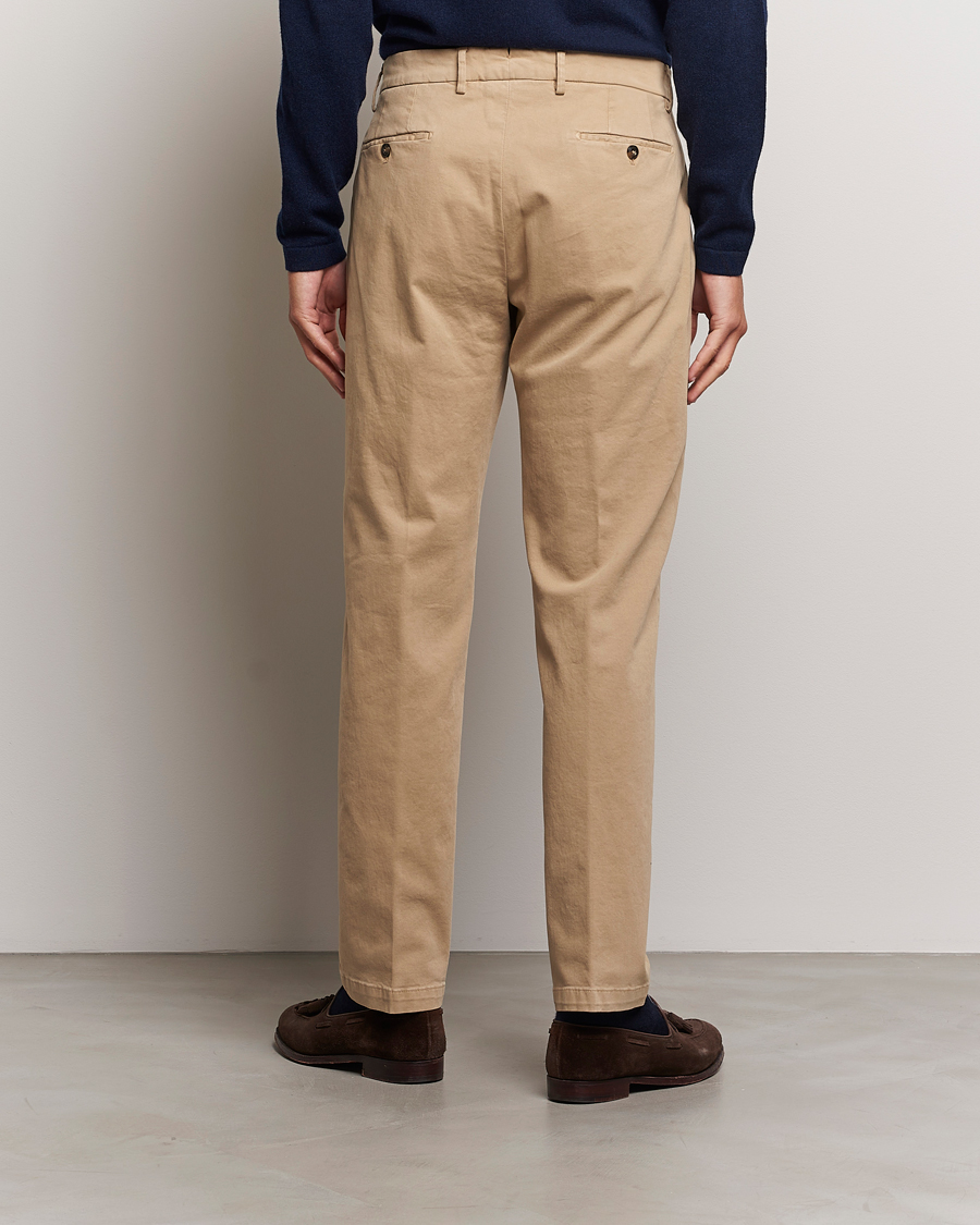 Herr | Byxor | Briglia 1949 | Soho Tailored Easy Fit Chino Beige