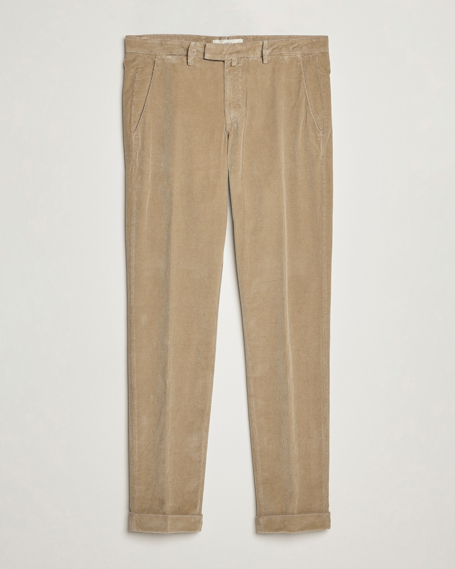 Herr | Briglia 1949 | Briglia 1949 | Slim Fit Corduroy Trousers Beige