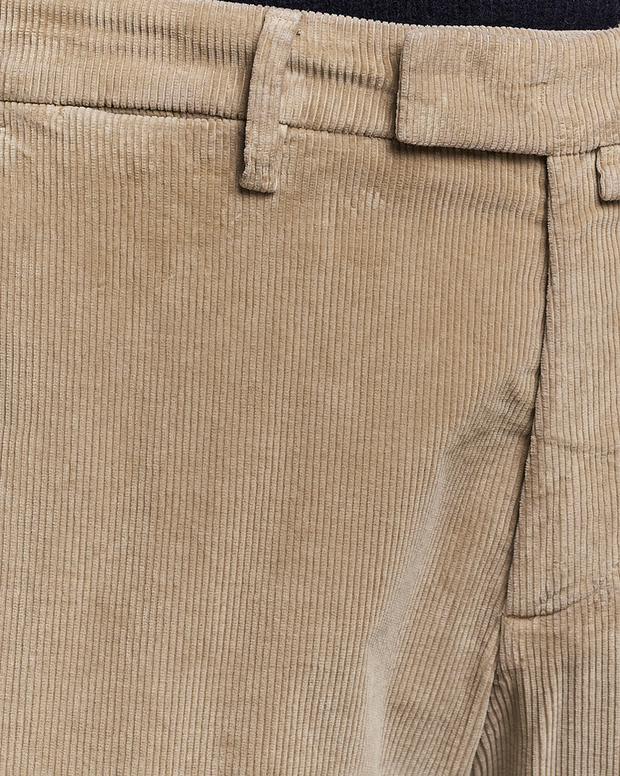 Herr | Byxor | Briglia 1949 | Slim Fit Corduroy Trousers Beige