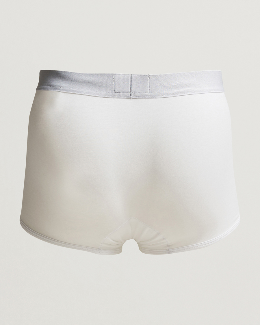 Herr | Italian Department | Zegna | Stretch Cotton Trunks White