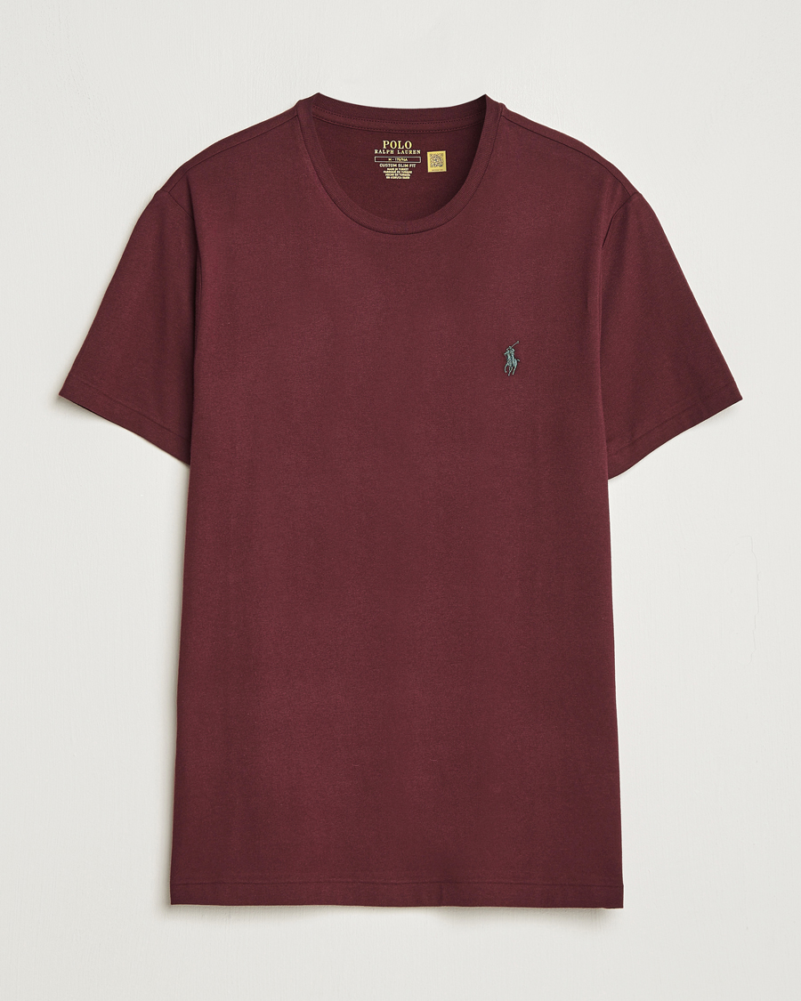 Herr | T-Shirts | Polo Ralph Lauren | Crew Neck T-Shirt Harvard Wine