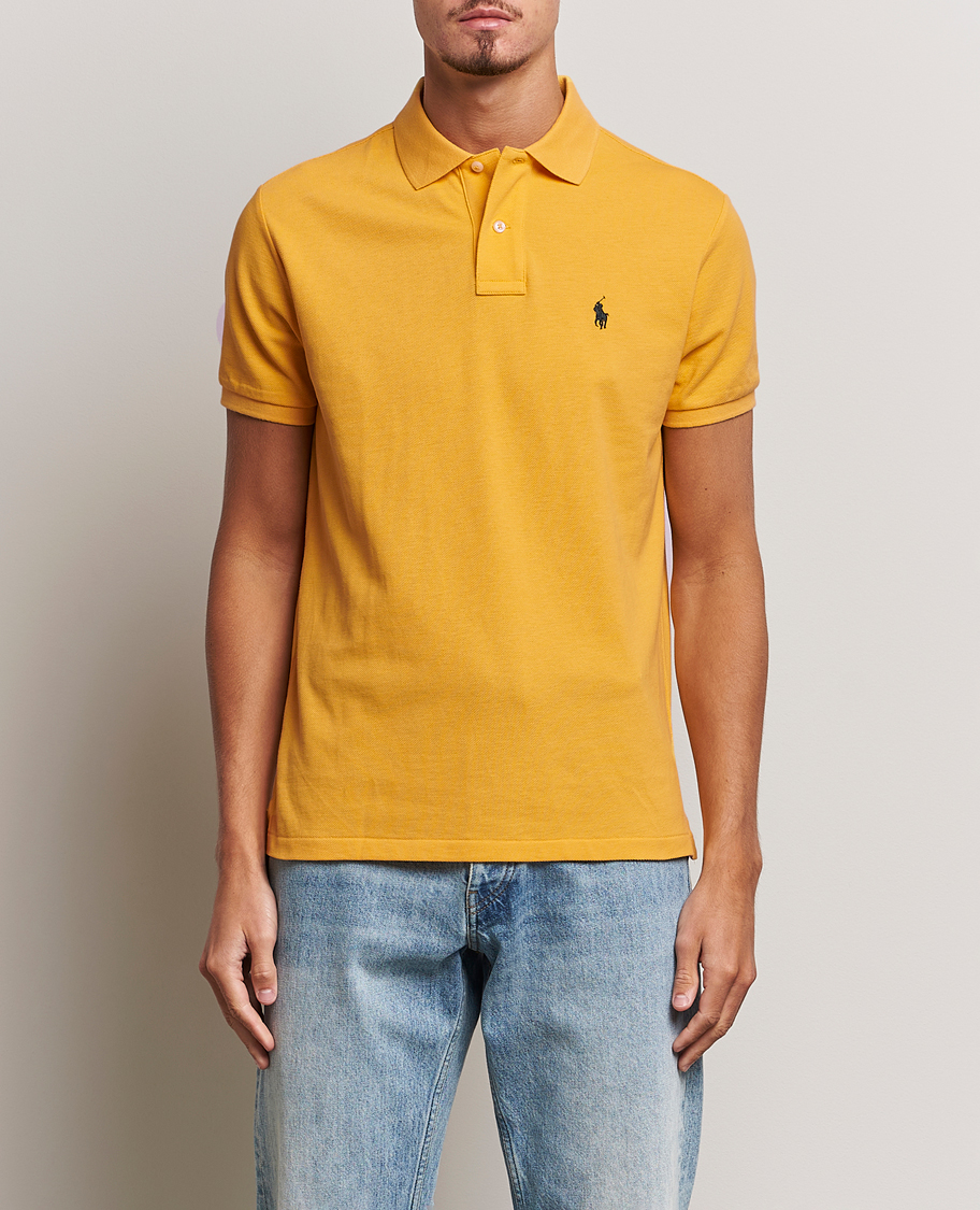 Herr | Pikéer | Polo Ralph Lauren | Custom Slim Fit Polo Gold Bugle