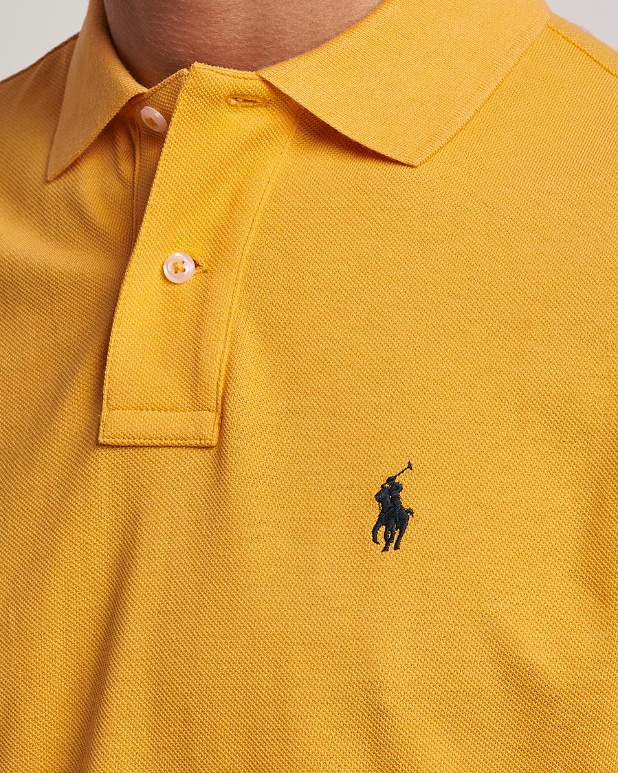 Herr | Pikéer | Polo Ralph Lauren | Custom Slim Fit Polo Gold Bugle