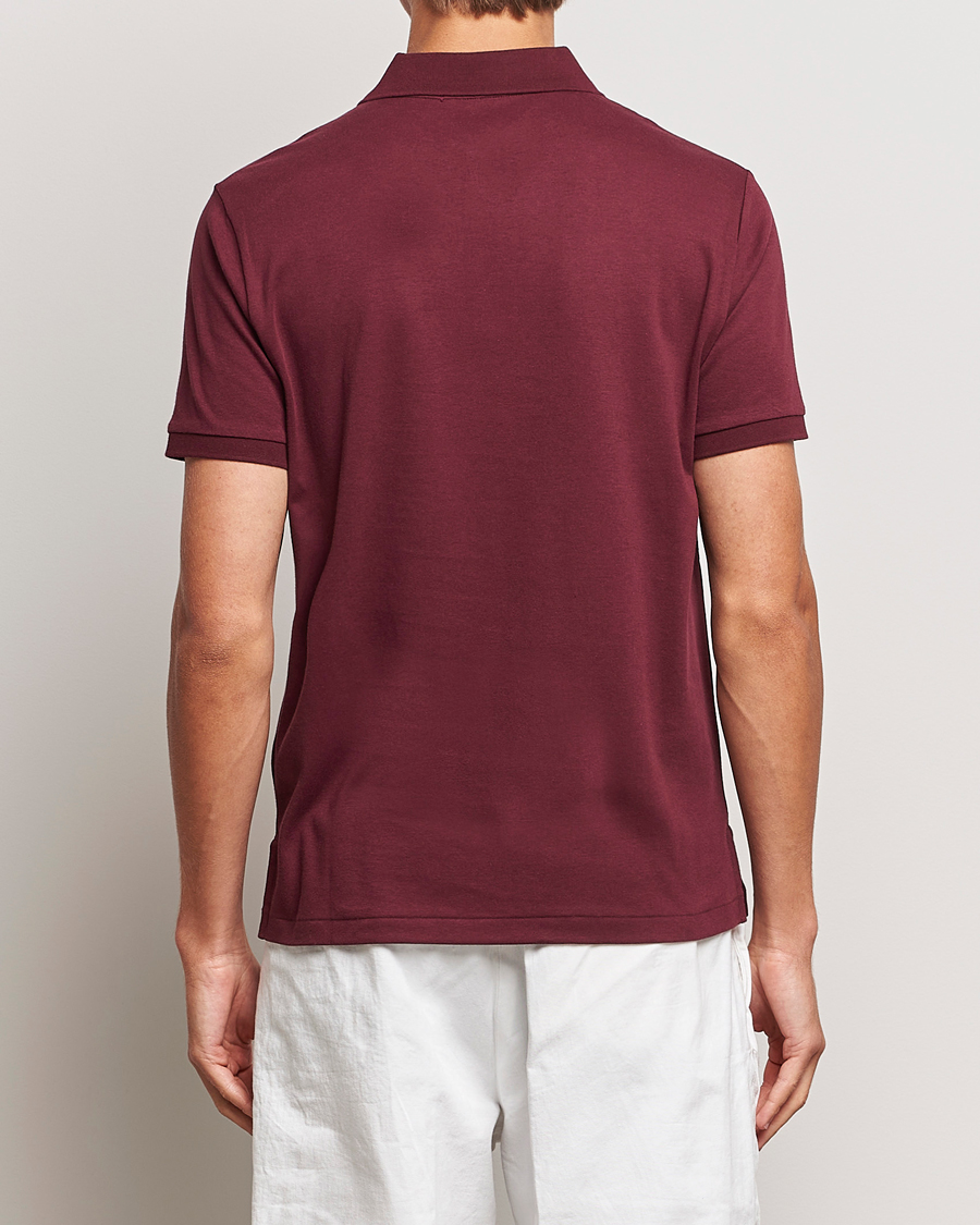 Herr | Pikéer | Polo Ralph Lauren | Luxury Pima Cotton Polo Harvard Wine