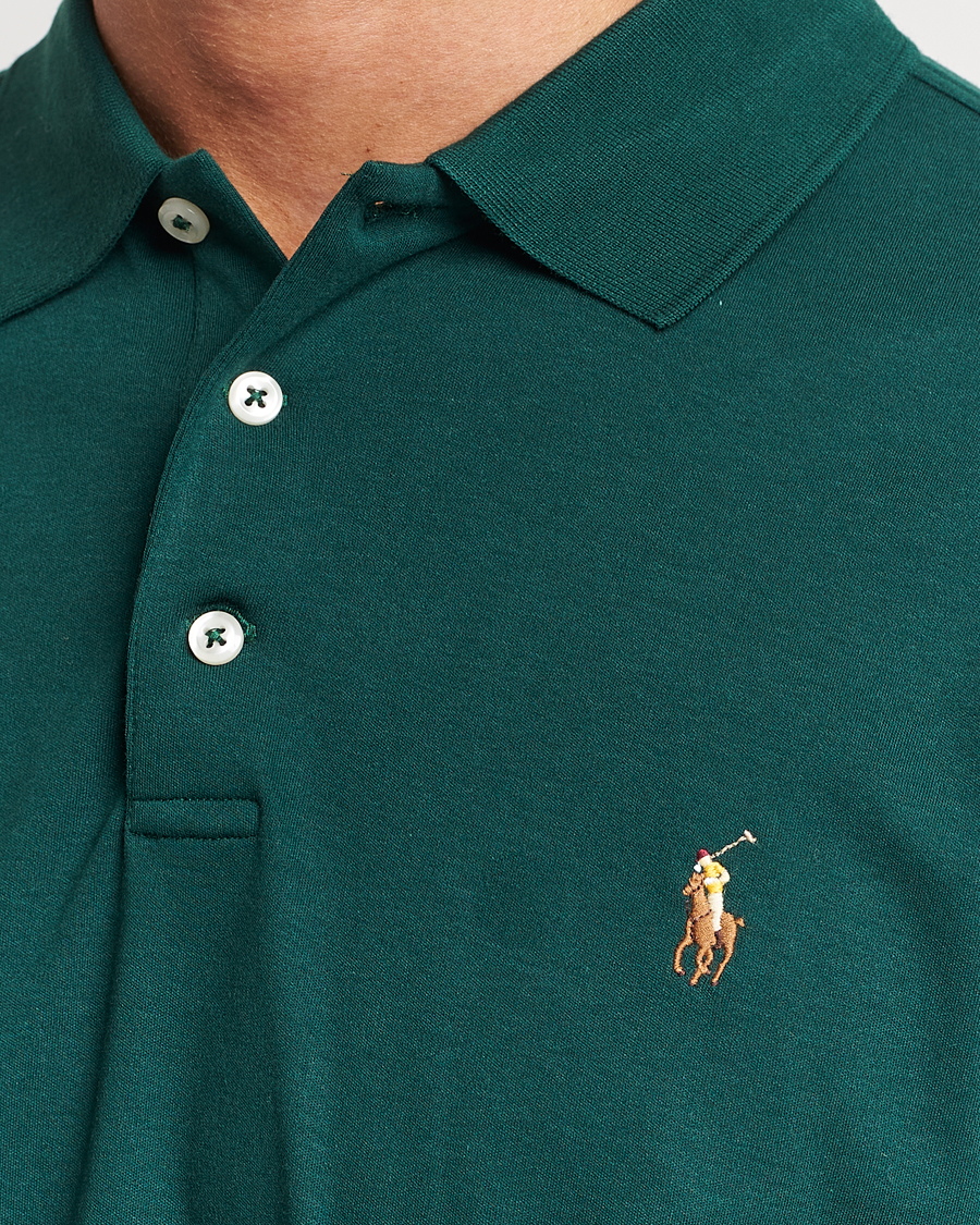 Herr | Pikéer | Polo Ralph Lauren | Luxury Pima Cotton Polo Hunt Club Green