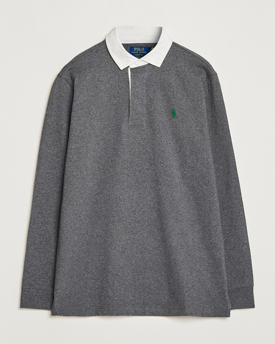 Herr | Tröjor | Polo Ralph Lauren | Jersey Rugger Barclay Heather