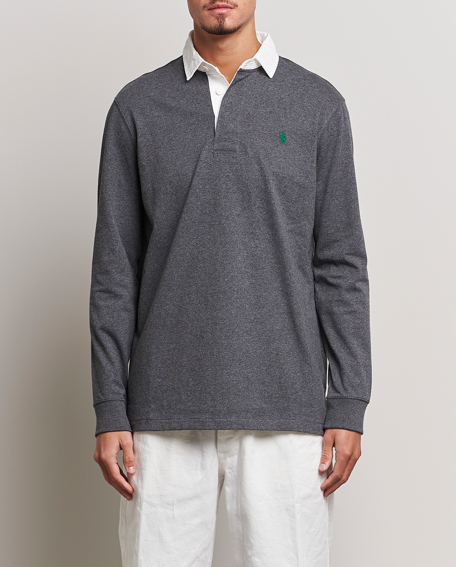 Herr | Tröjor | Polo Ralph Lauren | Jersey Rugger Barclay Heather