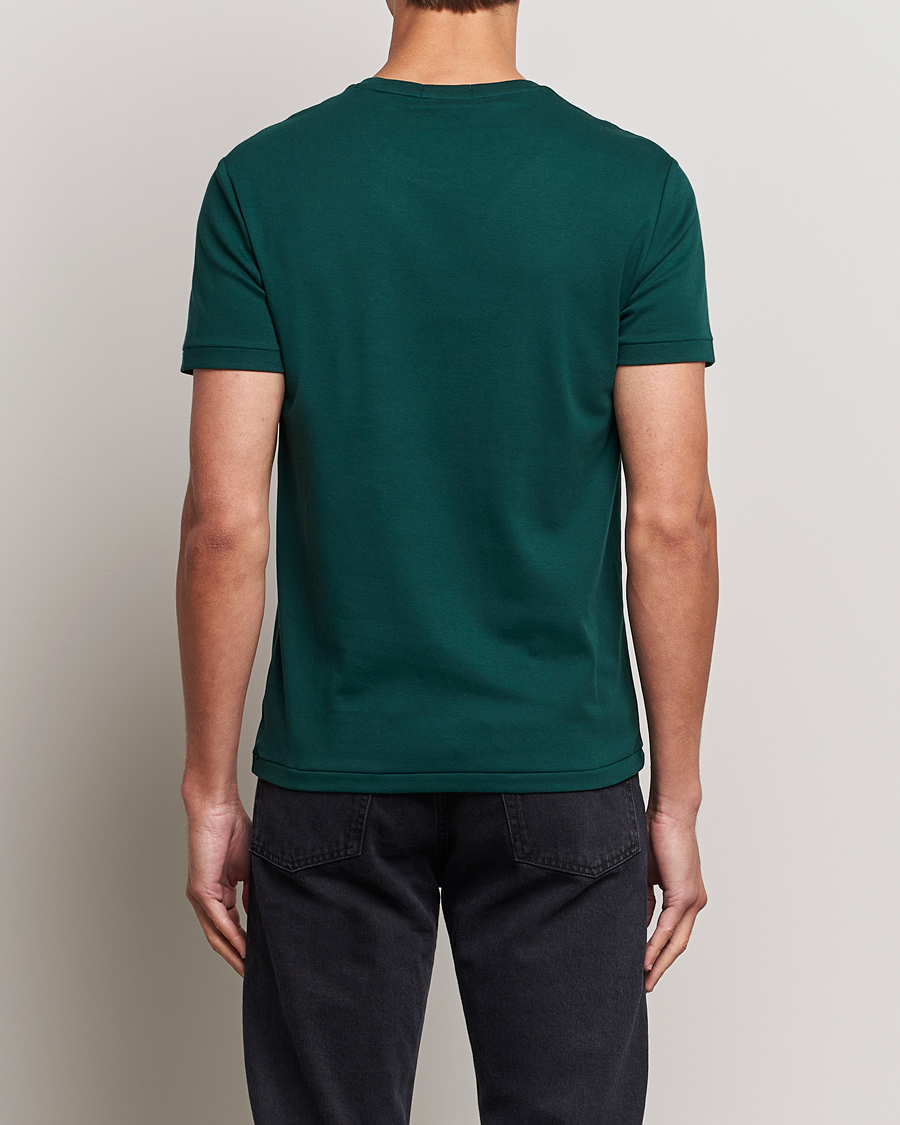 Herr | T-Shirts | Polo Ralph Lauren | Luxury Pima Cotton Crew Neck T-Shirt Hunt Club Green