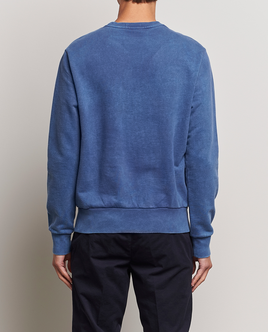 Herr | Tröjor | Polo Ralph Lauren | Loopback Terry Crew Neck Sweatshirt Light Navy
