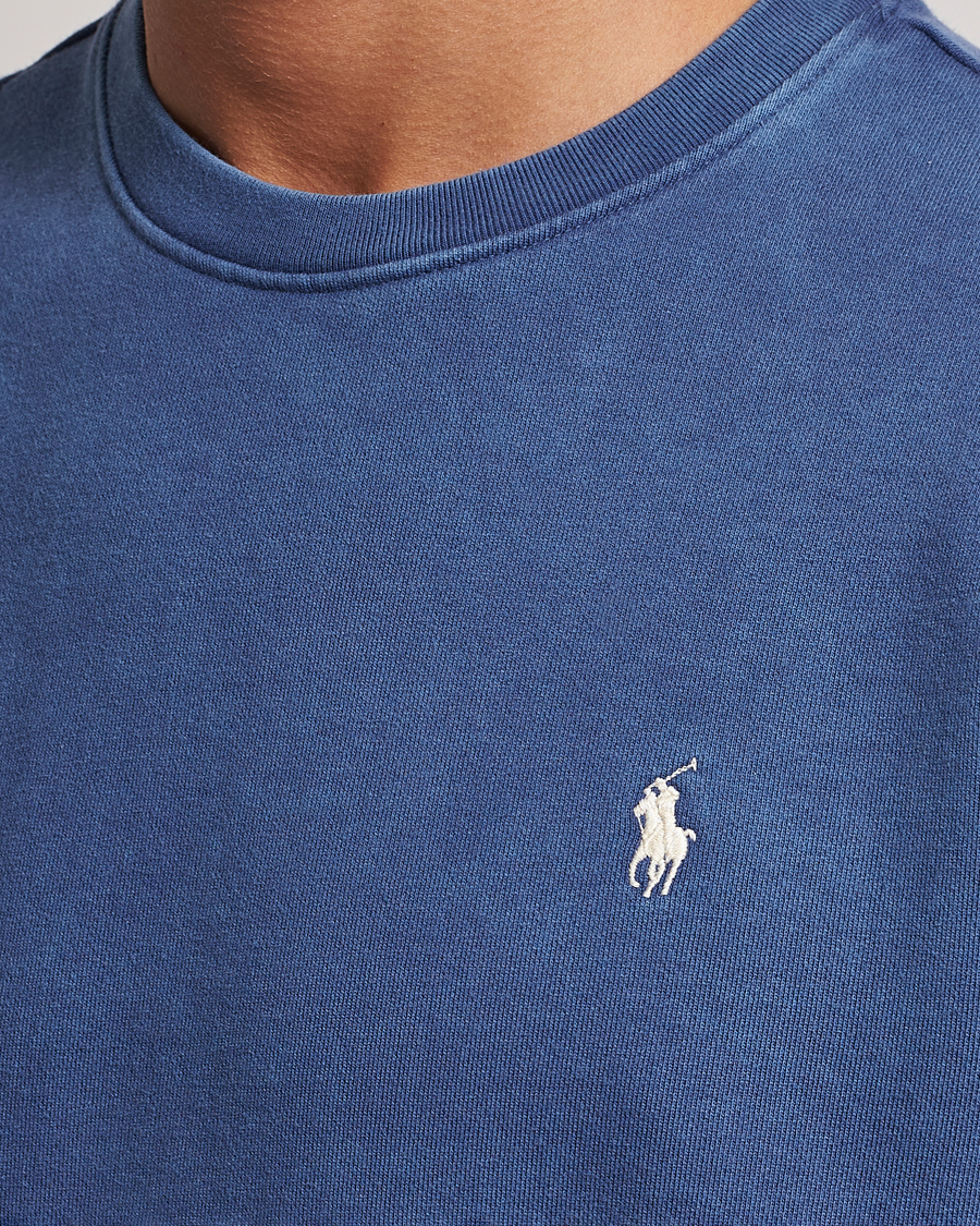 Herr | Tröjor | Polo Ralph Lauren | Loopback Terry Crew Neck Sweatshirt Light Navy