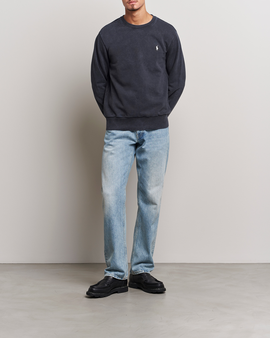 Herr | Tröjor | Polo Ralph Lauren | Loopback Terry Sweatshirt Faded Black