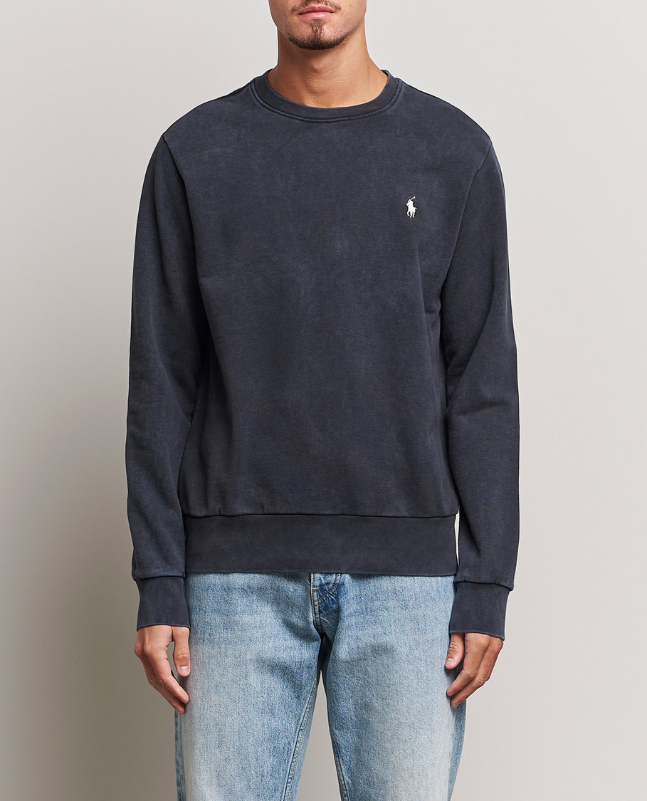 Herr | Sweatshirts | Polo Ralph Lauren | Loopback Terry Sweatshirt Faded Black