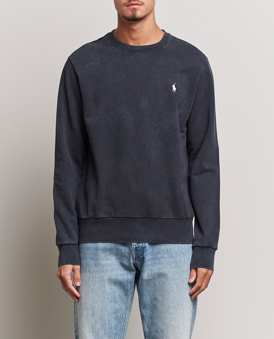 Herr | Tröjor | Polo Ralph Lauren | Loopback Terry Sweatshirt Faded Black