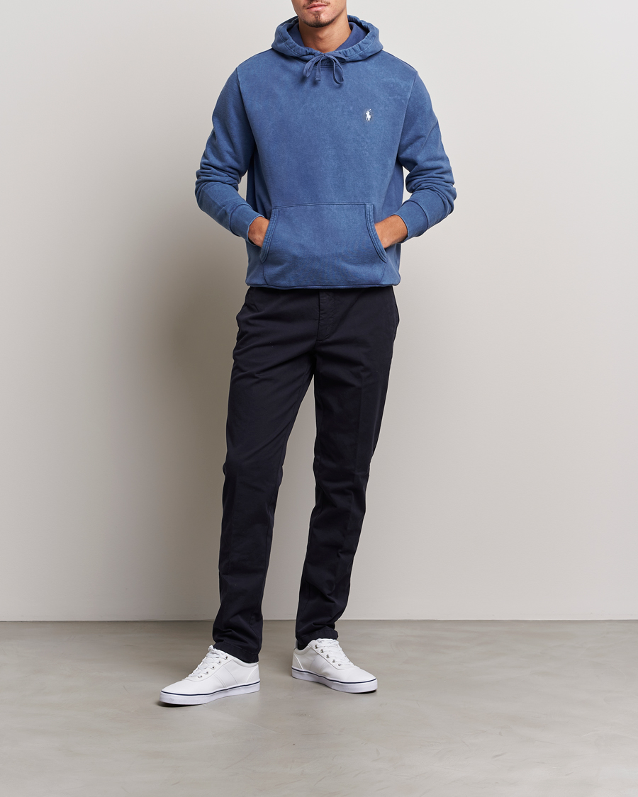 Herr | Tröjor | Polo Ralph Lauren | Loopback Terry Hoodie Light Navy