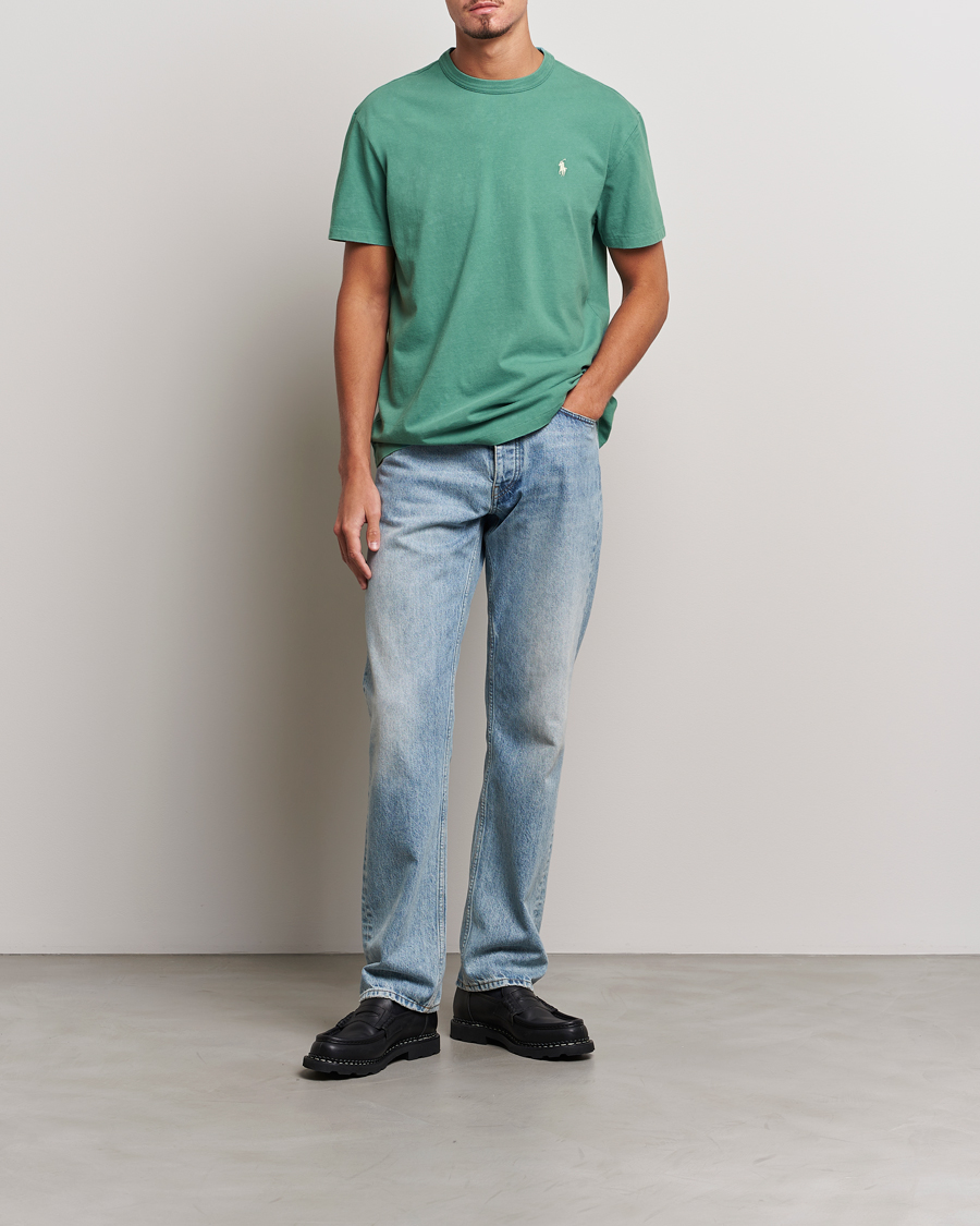 Herr | T-Shirts | Polo Ralph Lauren | Loopback Crew Neck T-Shirt Fairway Green