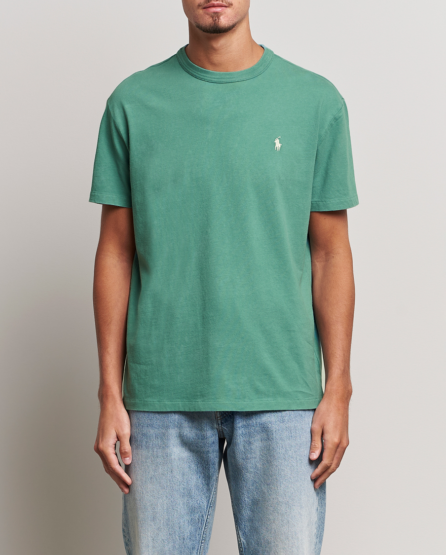 Herr | T-Shirts | Polo Ralph Lauren | Loopback Crew Neck T-Shirt Fairway Green