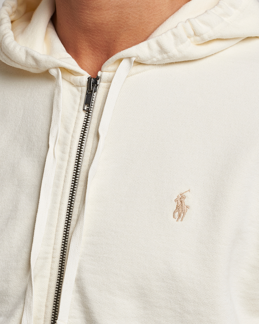 Herr | Tröjor | Polo Ralph Lauren | Loopback Terry Full-Zip Hoodie Clubhouse Cream