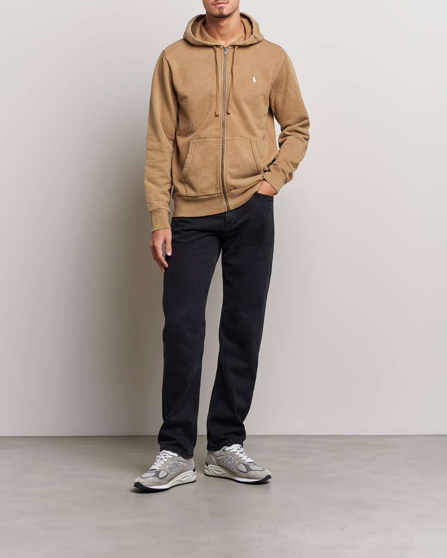 Herr | Tröjor | Polo Ralph Lauren | Loopback Full Zip Hoodie Rustic Tan