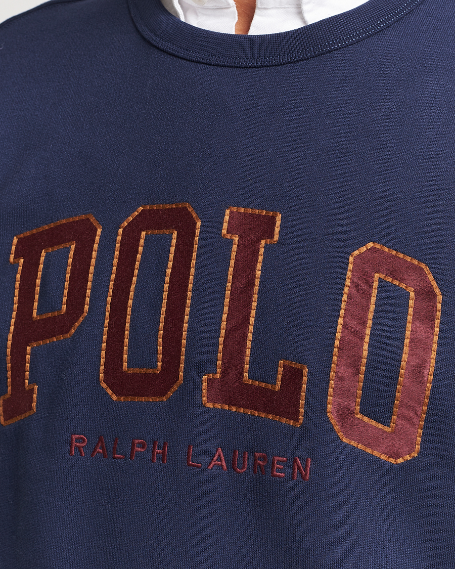 Herr | Tröjor | Polo Ralph Lauren | RL Fleece Logo Sweatshirt Cruise Navy