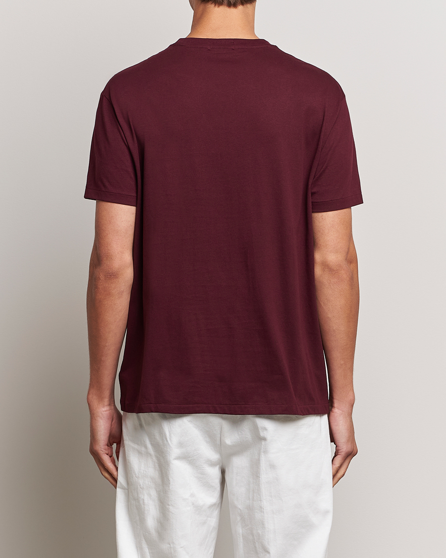 Herr | T-Shirts | Polo Ralph Lauren | Logo Crew Neck T-Shirt Harvard Wine