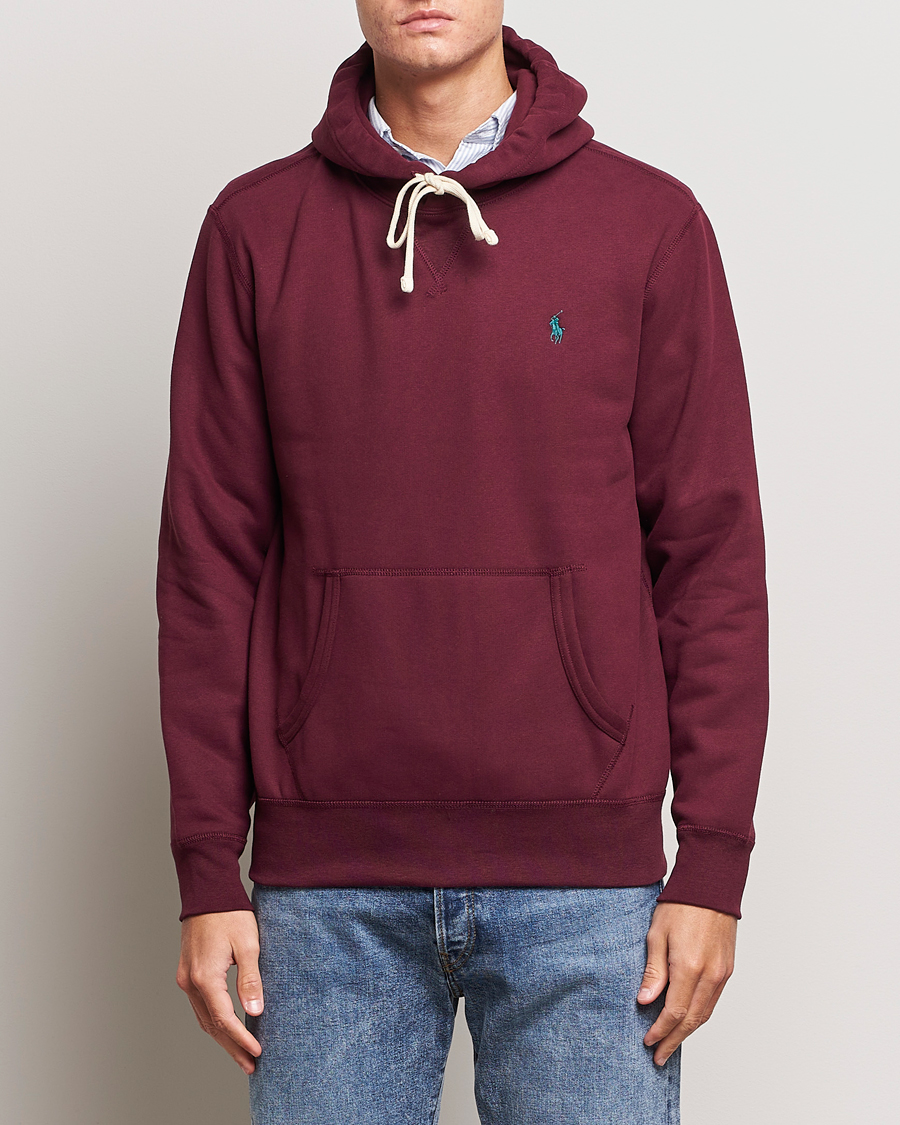 Herr | Tröjor | Polo Ralph Lauren | RL Fleece Hoodie Harvard Wine