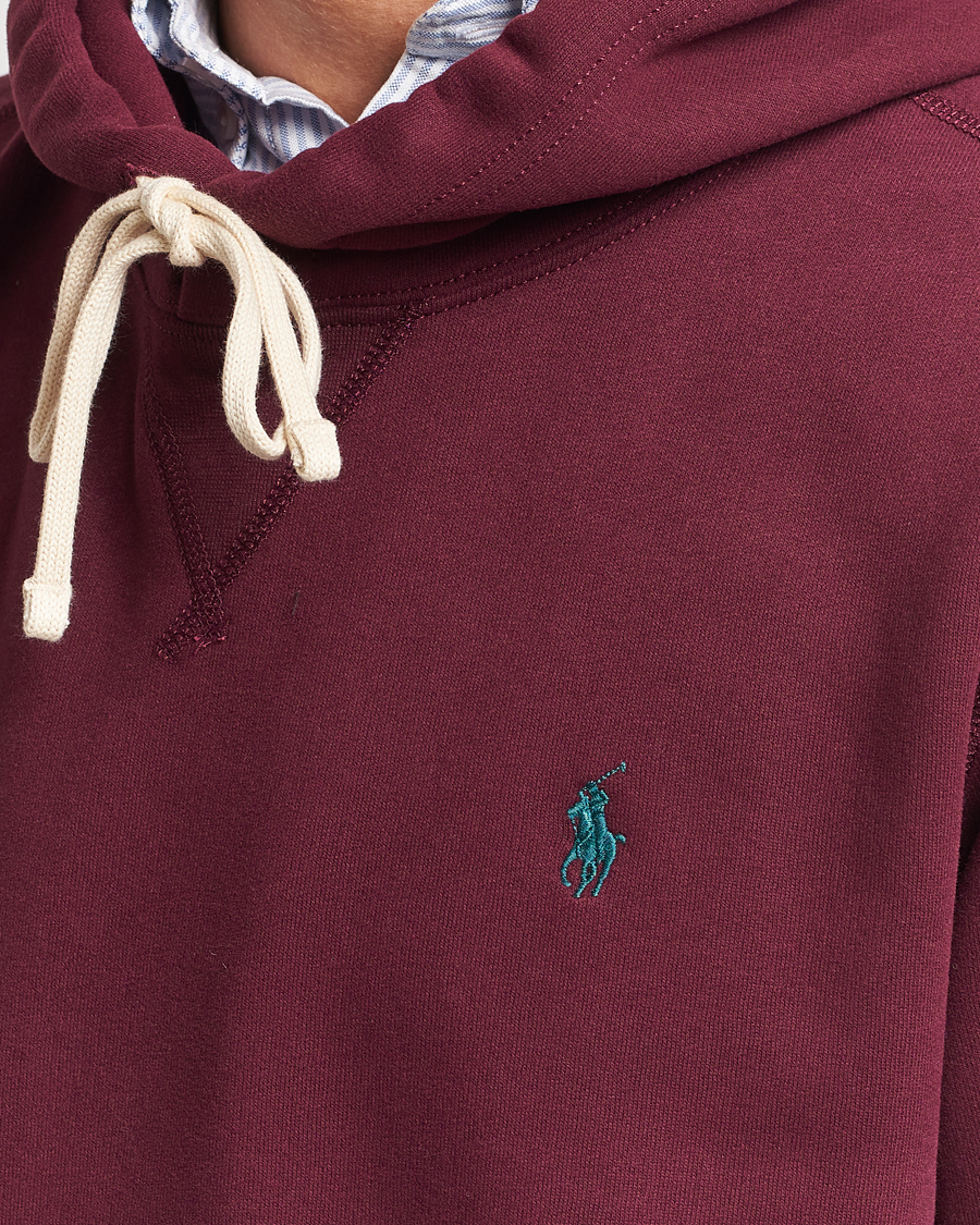 Herr | Tröjor | Polo Ralph Lauren | RL Fleece Hoodie Harvard Wine